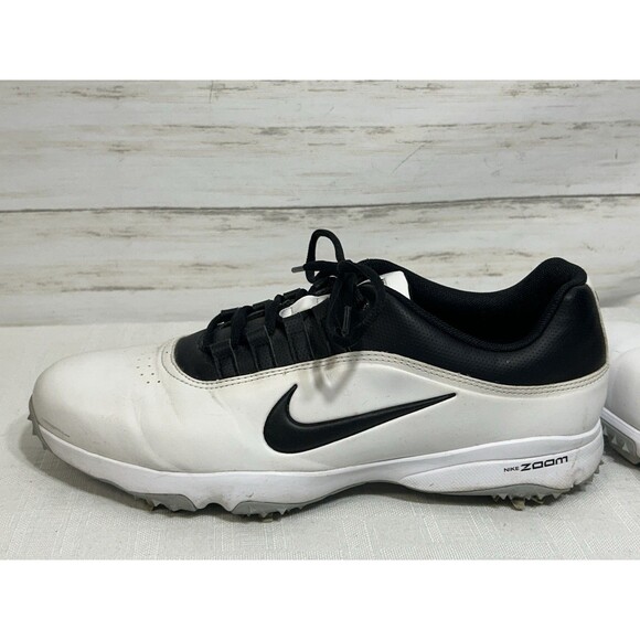 Nike Air Zoom Rival 5 878957-100 Men 10.5 Sneaker Black White Leather Golf Shoes main image 8